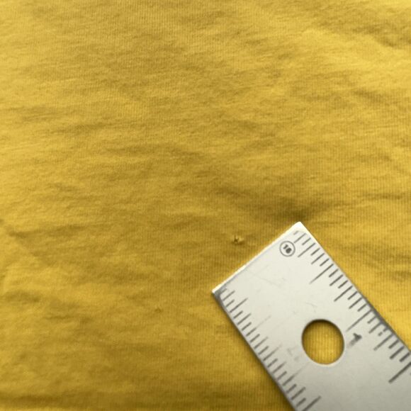 American Giant Shirt Mens Large Yellow V-Neck Supima Cotton Made in USA Tee - Picture 4 of 11